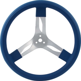 Blue 15 In  Aluminum Steering Wheel 68-0012