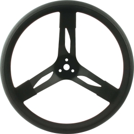 Black 15 In  Steel Steering Wheel 68-003