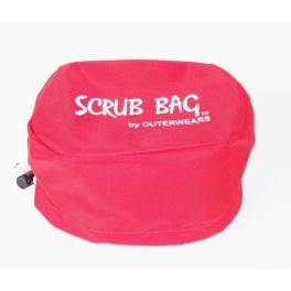 Storage Bag, 4.5 X 7 Oval, 3.5 Tall, Red