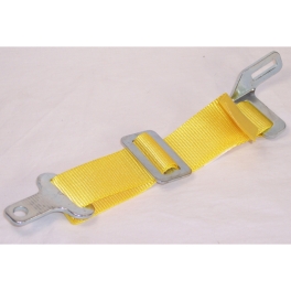 2 Crotch Strap, Yellow, Fits All Duck Bill Style Belts