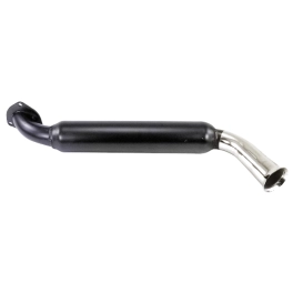 Single Glass Pack Muffler, for Beetle & Ghia 66-73 Bus 63-71