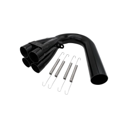 Exhaust Collector, 1-5/8 U-Bend, Raw