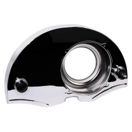 36Hp Style Fan Shroud, with Heater Ducts, Chrome