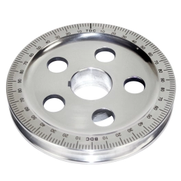 Power Pulley, Threaded, Laser Etched, 5-3/4 Diameter