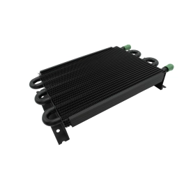 6 Pass Oil Cooler, with Barbed Fittings