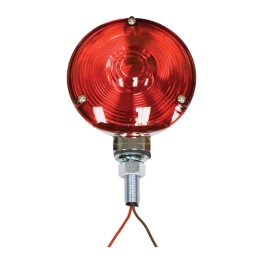 4 Rear Tail Light, Dual Function, Red, Each