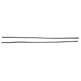 Felt Window Channel, 72, for Beetle 65-77, Bus 68-79, Pair