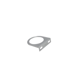 1 Hole Gauge Panel, Chrome for 2-1/16
