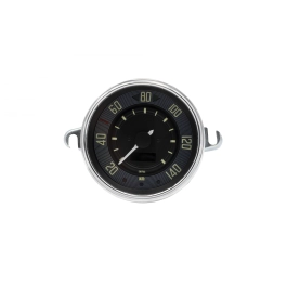 115mm Speedometer 0-140 KMH with Black Dial Black Bezel