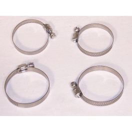Dual Port Intake Boot Clamp Set, Set of 4