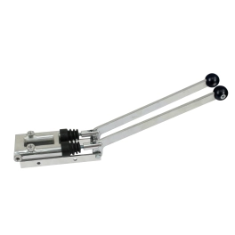 Dual Handle Turning Brake, With Angled Handles
