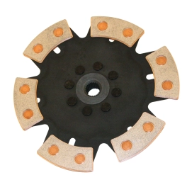 Latest Rage 16-9565-0 228mm Clutch Disc, VW Spline, 6 Puck Racing