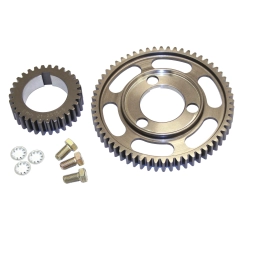 Straight Cut Cam Gear Kit, Steel Gears, Fits VW