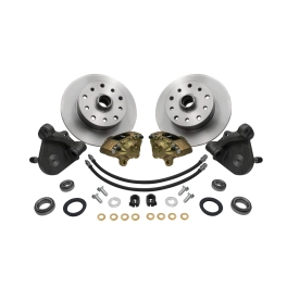 Drop Spindle Disc Brake Kit, 5 On 4-3/4 Chevy King Pin 59-65
