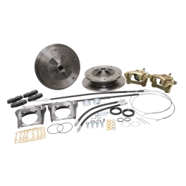 EMPI 22-2907-F Disc Brake Kit, 5 On 205mm, With E-Brakes, IRS 73-79 Forged