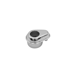 Chrome Oil Filler Tin, without Drip Tube, Fits Aircooled VW