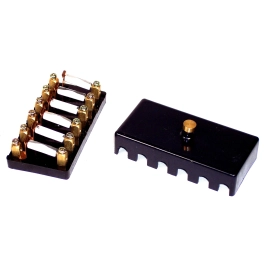 Fuse Box, 6 Place for Ceramic Fuses