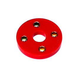 Urethane Steering Coupler, for All Years Aircooled VW Red