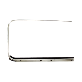 Window Trim Frame & Scraper, Right Side, for Beetle 52-64
