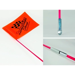 Flag, 2 Piece Tapered Pink