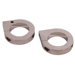 Billet Light Mount Brackets, For 1-1/2 Tube, Pair