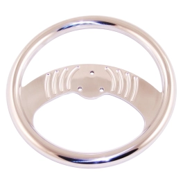 Steering Wheel, 10 Diameter, No Dish, Rainbow, 3 Bolt