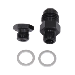 -6 IDF HPMX Fuel Line Inlet Fitting Kit, Black
