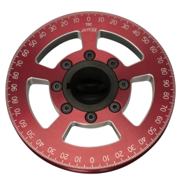 EMPI JC86080 JayCee Billet 6 Inch Street Pulley, Red
