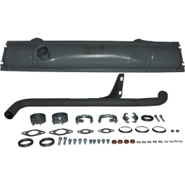 Complete Exhaust System, Fits Type 2 Bus 73-79
