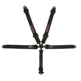 Seat Belt Restraint 2in 5 Point, Black