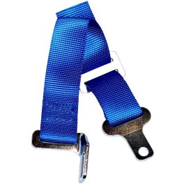 2 Crotch Strap, Blue, Fits All Duck Bill Style Belts