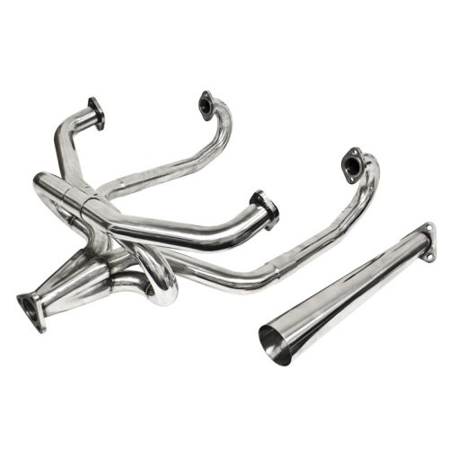 Merged Drag Exhaust, 1-5/8 With Stinger, Stainless