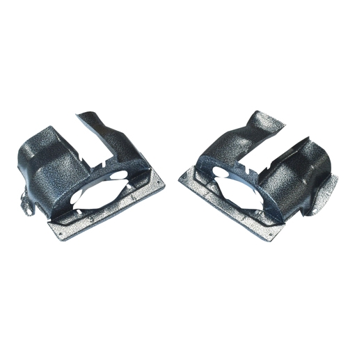 Dual Port Cylinder Shrouds for Type 1 VW, Gray