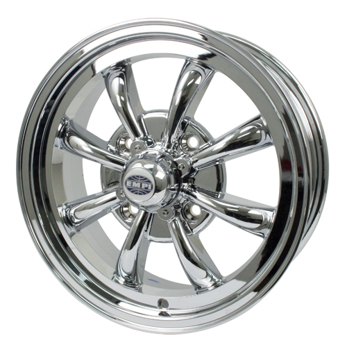 Gt-8 Wheel, All Chrome, 5.5 Wide, 4 on 130mm VW