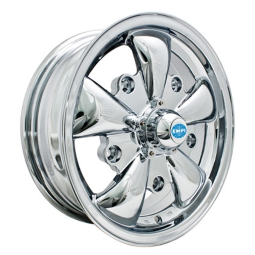 Gt-5 Wheel, All Chrome, 5.5 Wide, 5 on 205mm
