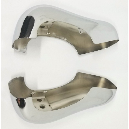Bumper Overriders, Chrome, Euro Look, for Beetle 52-67