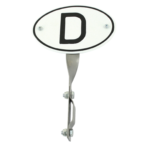 Origin Plate, D Logo