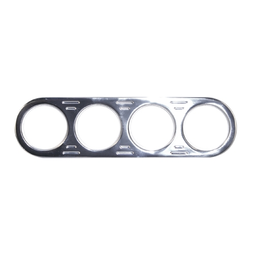 Billet Dash, for Manx Style, 4 Small Holes, Alum