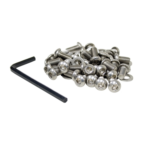 Shroud Screw Kit, Stainless Steel, for VW Cooling Tins