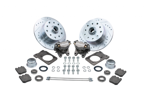 Wilwood Front Brake Kit, Super Beetle, Silver