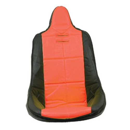 High Back Poly Seat Cover, Red