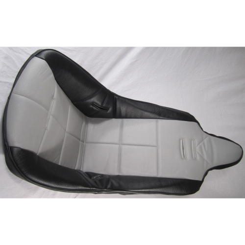 High Back Poly Seat Cover, Grey