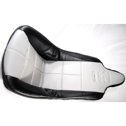 High Back Poly Seat Cover, Grey