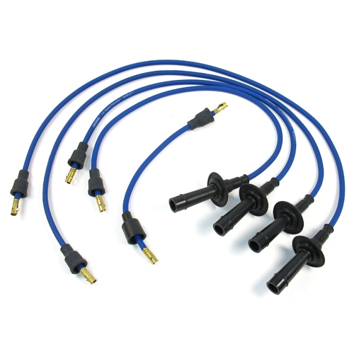 Pertronix 7mm Spark Plug Wires Blue, Fits Standard VW Caps