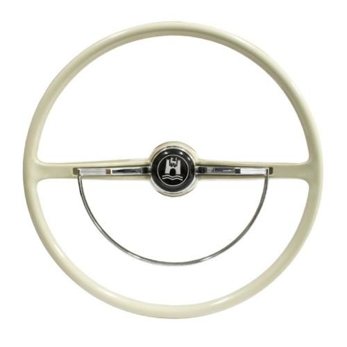 Steering Wheel, for Beetle 62-71, Ghia 62-71, Silver