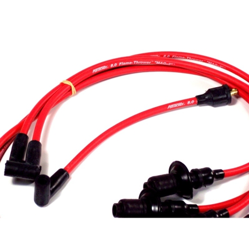 Pertronix 8mm Spark Plug Wires, Red, for HEI Style Caps