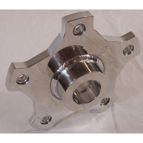 Billet Front Hub, for King Pin 5 on 205mm, Sold Each
