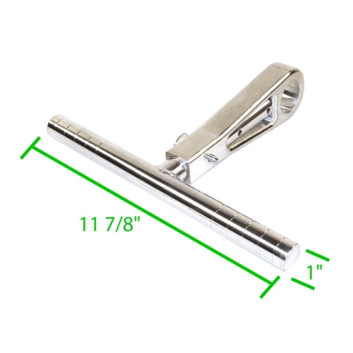 Grab Handle, Aluminum Straight, Clamp On for 1-1/2 Tube