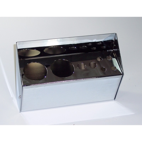 Chrome Gauge Box, 9 Inch Without Holes