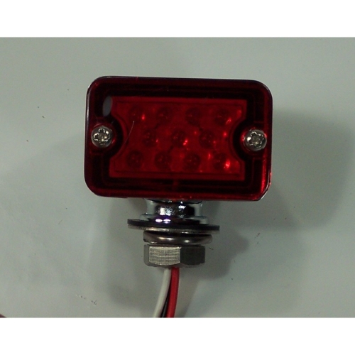 Micro Led Tail Light, Red, Sold Each